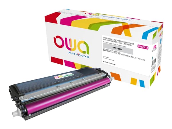 OWA - Magenta - kompatibel - tonerpatron (alternativ for: Brother TN230M) - for Brother DCP-9010CN, HL-3040CN, HL-3040CW, HL-3070CW, MFC-9120CN, MFC-