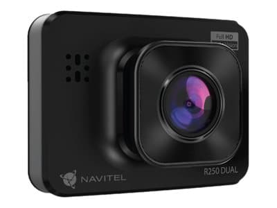 NAVITEL R250 Dual - Fordonskamera - 1080p / 30 fps - 2.0 MP - G-Sensor - svart