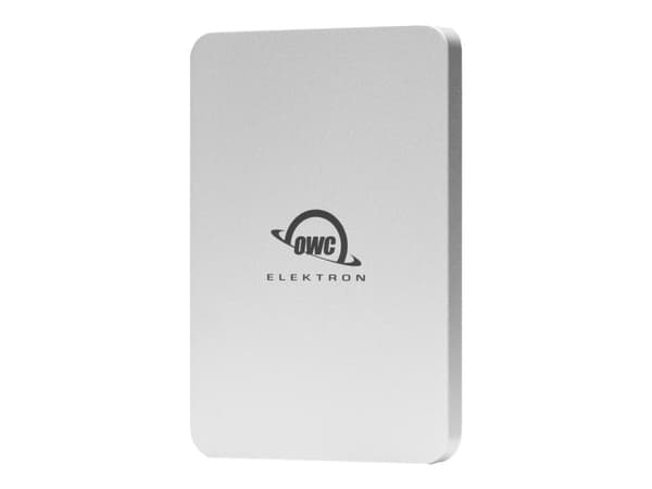 OWC Envoy Pro Elektron - SSD - 480 GB - ekstern (bærbar) - USB 3.2 Gen 2 / Thunderbolt 3 (USB-C kontakt) - sølv