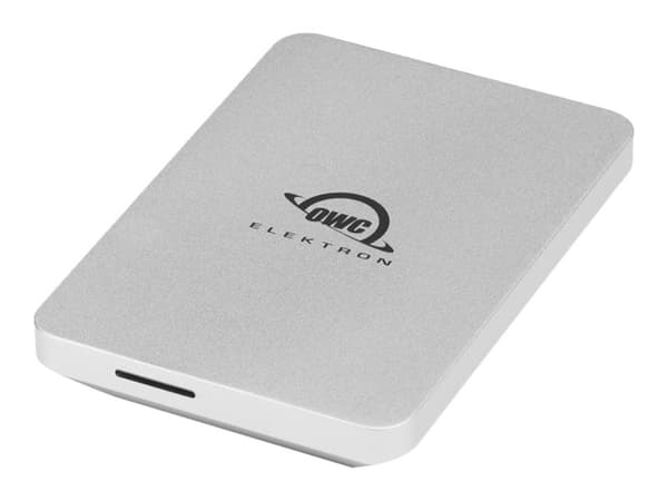 OWC Envoy Pro Elektron - SSD - 480 GB - extern (portabel) - USB 3.2 Gen 2 / Thunderbolt 3 (USB-C kontakt) - silver Silver