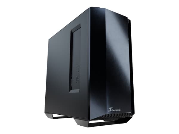 Seasonic SYNCRO Q7 Series Q704 - Mid tower - utökad ATX - genomskinlig sidopanel (härdat glas) 750 Watt (ATX12V / EPS12V) - USB/ljud