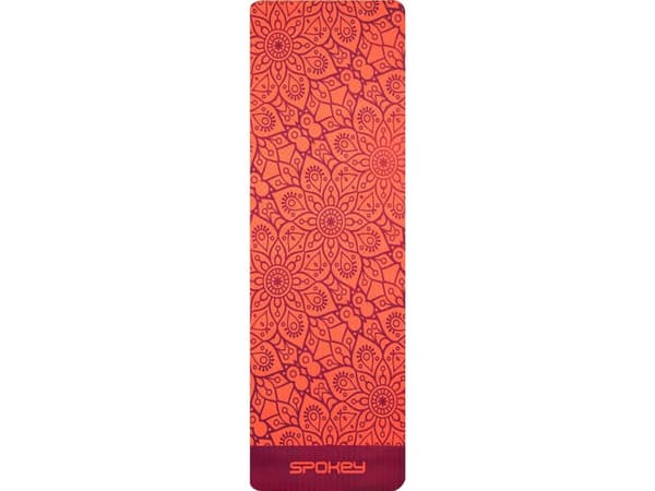 Spokey Treningsmatte Mandala 183 cm x 61 cm x 0,4 cm oransje