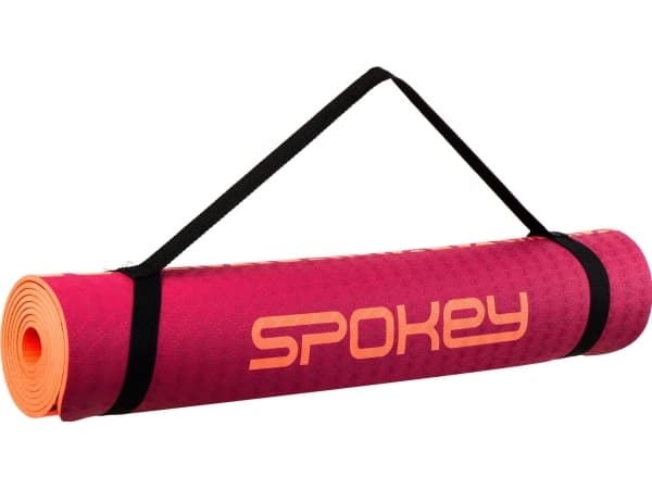 Spokey Treningsmatte Mandala 183 cm x 61 cm x 0,4 cm oransje