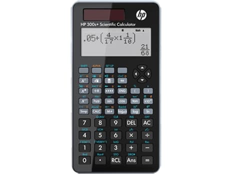 HP 300s+ - Vitenskapelig kalkulator - 15 sifre - solpanel, batteri - svart