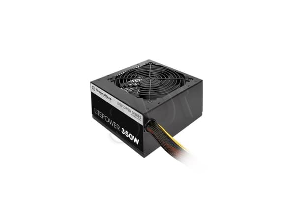 Thermaltake Litepower II, 350 W, 230 V, 50/60 Hz, 4 A, Aktiv, 90 W Sort