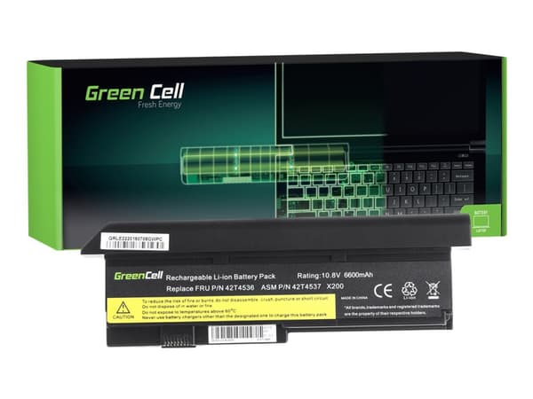 Green Cell LE22, Akku, Lenovo, ThinkPad X200 X201 X201i