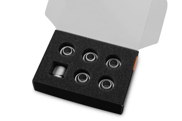 EK Water Blocks 3831109824542, Slangkoppling, mässing, Titan, 1/4", 19 mm, 2,3 cm