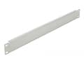 Miniatyrbilde 4 av 4: Delock Network Cabinet Blind Cover - Dekkepanel for rackavskjerming - grå - 1U - 19"