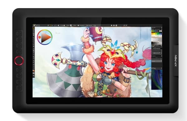 XPPen Artist 15.6 Pro, trådbunden, 5080 lpi, 344,16 x 193,59 mm, USB, 1 cm, 0,1 mm