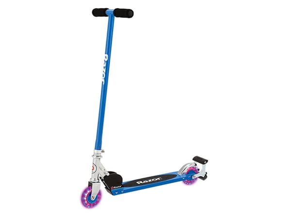 Razor S Spark Scooter - Blue, Barn, Klassisk scooter, Svart, Blå, Alla kön, 100 kg, 2 hjul Svart, Blå