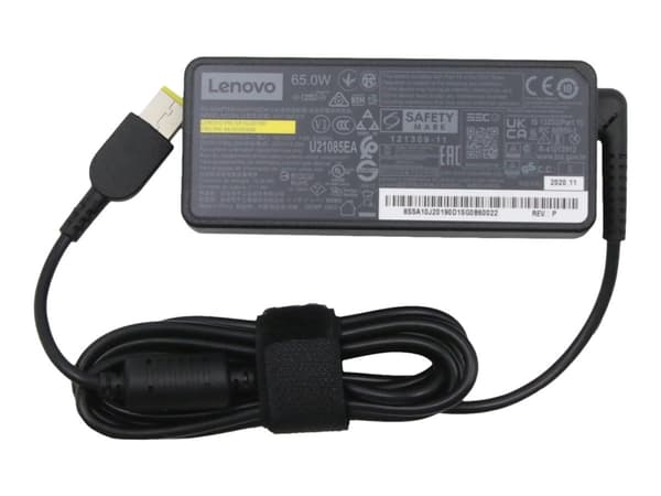 Lenovo - Strømadapter - AC 100-240 V - 65 watt - FRU - for IdeaCentre A340-22; IdeaCentre AIO 3 22; 3 22ADA05; 3 24; ThinkCentre M75; M90; M90n-1 IoT