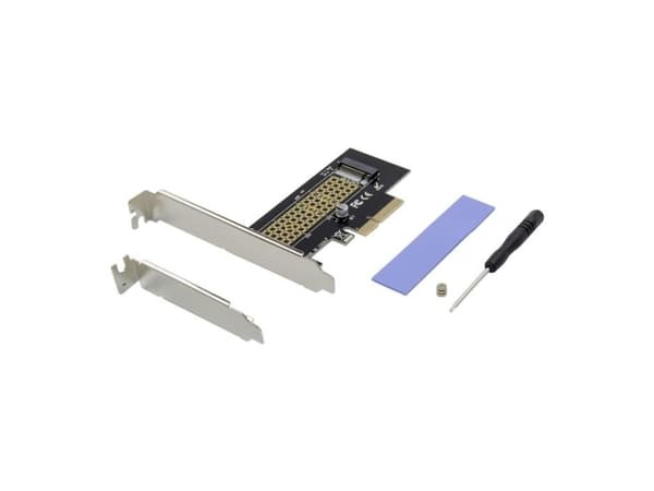 MicroConnect - Grensesnittsadapter - M.2 - M.2 NVMe Card - lav profil - PCIe 3.0 x4