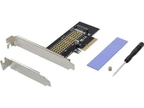 MicroConnect - Grensesnittsadapter - M.2 - M.2 NVMe Card - lav profil - PCIe 3.0 x4