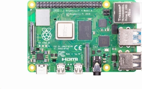 Raspberry Pi 4, mini PC, Mini PC, Ethernet/bredbåndsforbindelse, Wi-Fi 5 (802.11ac)