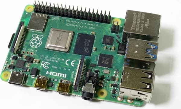 Raspberry Pi 4, mini PC, Mini PC, Ethernet/bredbåndsforbindelse, Wi-Fi 5 (802.11ac) Grønn