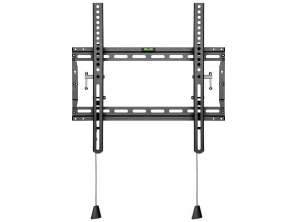 Goobay 49909, 139,7 cm (55"), 100 x 100 mm, 400 x 400 mm, 3 - 12°, Stål, Sort