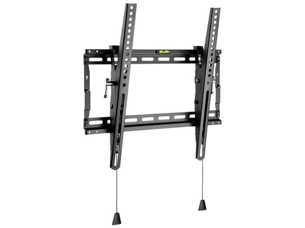 Goobay 49909, 139,7 cm (55"), 100 x 100 mm, 400 x 400 mm, 3 - 12°, Stål, Sort