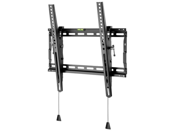 Goobay 49909, 139,7 cm (55"), 100 x 100 mm, 400 x 400 mm, 3 - 12°, Stål, Svart Svart