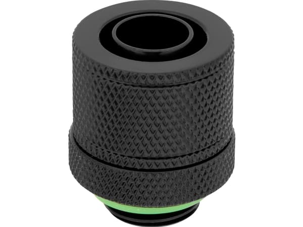 CORSAIR Hydro X Series XF Compression Fitting - Inpassning till vätskekylsystem - svart (paket om 4)