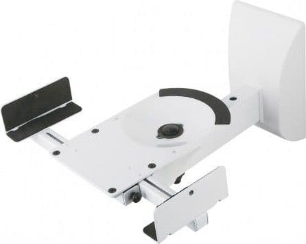 ART G-04 - Brakett - for høyttaler(e) - pulverbelagt metall - hvit - veggmonterbar (en pakke 2)