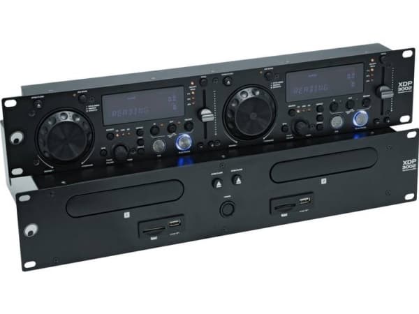 Omnitronic XDP-3002 DJ dubbel CD MP3-spelare