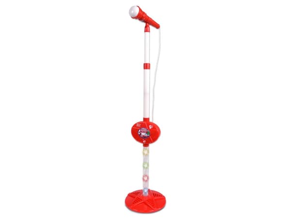 Bontempi Showtime Stage Microphone with connection to music devices, Lelumikrofoni, 3 vuosi/vuosia, AA, Monivärinen