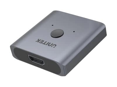 Unitek V1127A - HDMI-splitter - 19 pin mini HDMI Type C hunn til 19 pin mini HDMI Type C hunn - romgrå