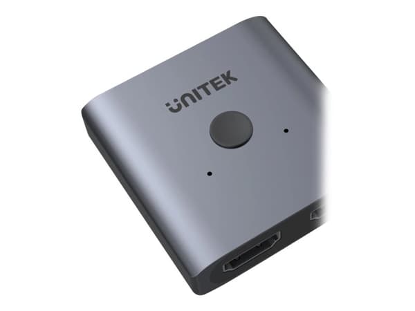 Unitek V1127A - HDMI-splitter - 19 pin mini HDMI Type C hunn til 19 pin mini HDMI Type C hunn - romgrå