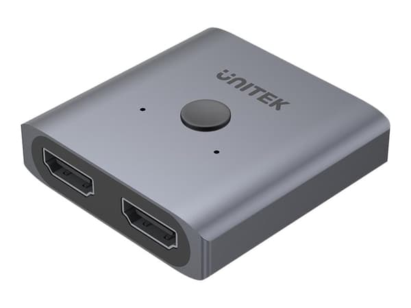 Unitek V1127A - HDMI-splitter - 19 pin mini HDMI Type C hunn til 19 pin mini HDMI Type C hunn - romgrå