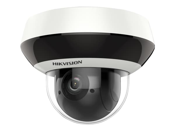 Hikvision 4 MP 4 x IR PTZ Network Camera DS-2DE2A404IW-DE3 - Nettverksovervåkingskamera - PTZ - utendørs, innendørs - hærverks- / værbestandig - farg Svart, Vit