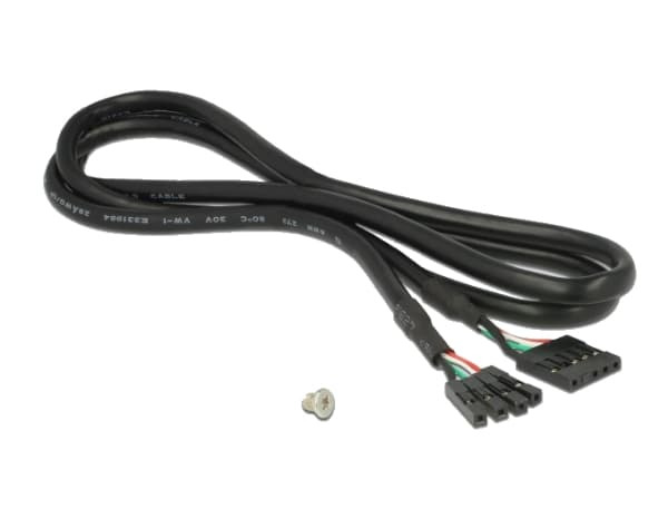 Delock - Kontrollerkort - M.2 - M.2 Card - låg profil - PCIe x1, USB 2.0