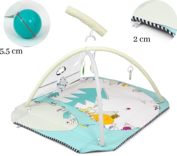 Milly Mally vauvamatto 5in1 Lolly Elephant Lolly Elefantti