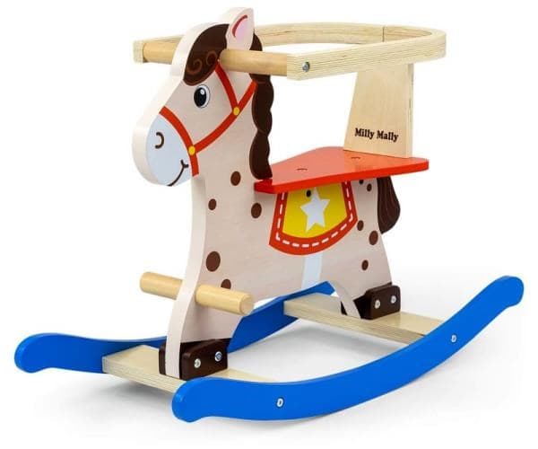 Milly Mally keinuhevonen Lucky 12 Sininen