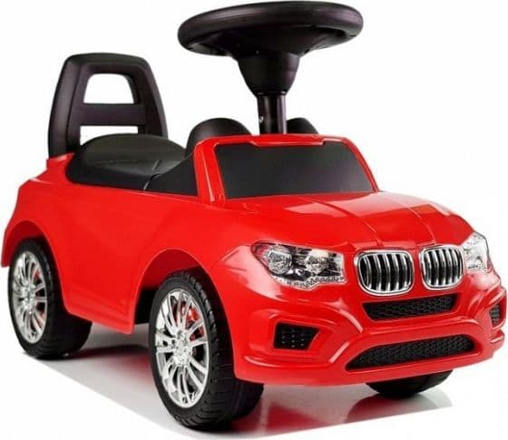 Wader Ride-on bil "SuperCar" nr. 5 med rødt lydsignal