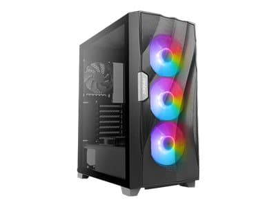 Antec Dark League DF700 FLUX - Mid tower - ATX - genomskinlig sidopanel (härdat glas) - ingen strömförsörjning - USB/ljud