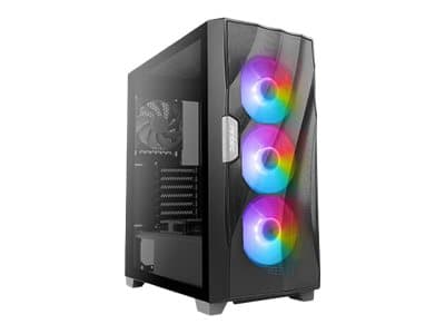 Antec Dark League DF700 FLUX - Mid tower - ATX - genomskinlig sidopanel (härdat glas) - ingen strömförsörjning - USB/ljud