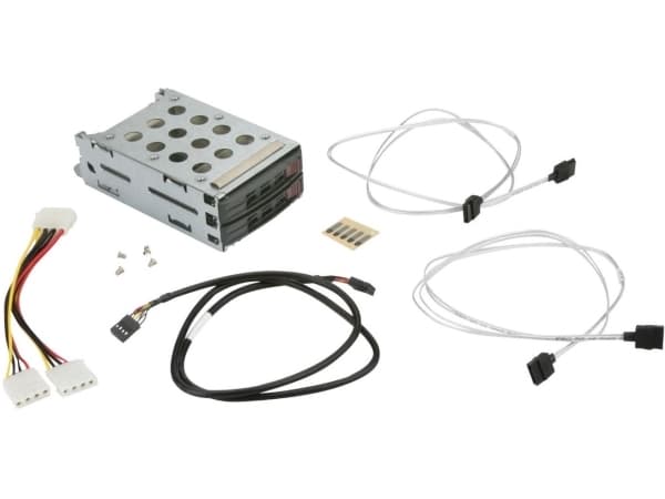 Supermicro - Hus for lagringsenhet - 2,5" - svart