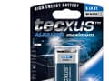 Miniatyrbilde 2 av 5: tecxus 9 Volt-Block - Batteri 9V - Alkalisk