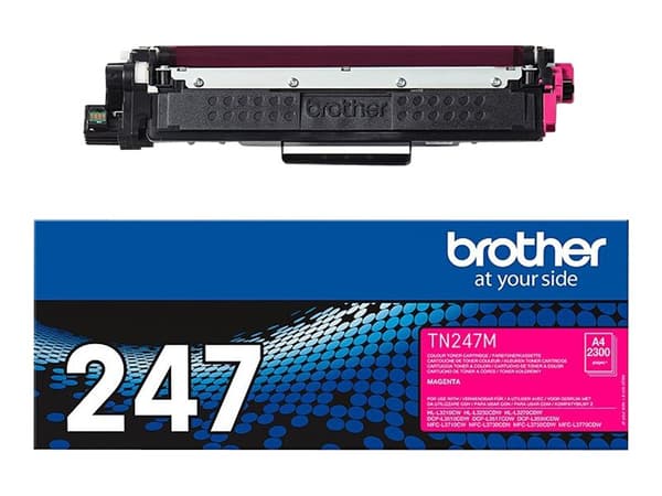 Brother TN-247 Magenta tonerkassett original (TN247M)