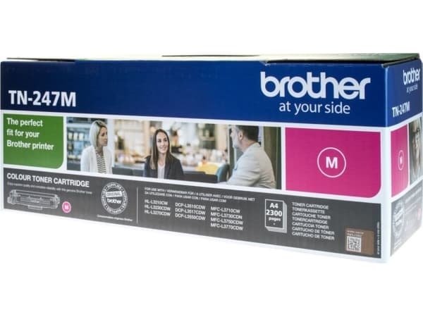Brother TN-247 Magenta tonerkassett original (TN247M)