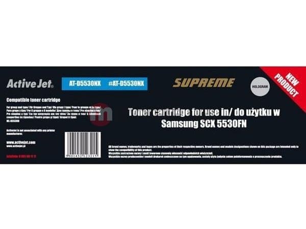 Activejet ATS-5530NX, 9000 sivua, Musta, 1 kpl