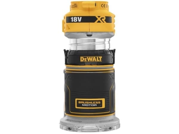 Cordless router DEWALT DCW600N-XJ, 18 V, 8 mm, without batteries and charger - SOLO