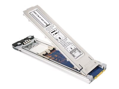 ICY Dock ToughArmor MB852M2PO-B - Lagrings mobil rack - M.2 - 2 kanava - M.2 NVMe-kortti - 64 Gbit/s - PCIe - lajittelu