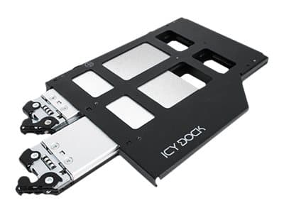 ICY Dock ToughArmor MB852M2PO-B - Lagrings mobil rack - M.2 - 2 kanava - M.2 NVMe-kortti - 64 Gbit/s - PCIe - lajittelu