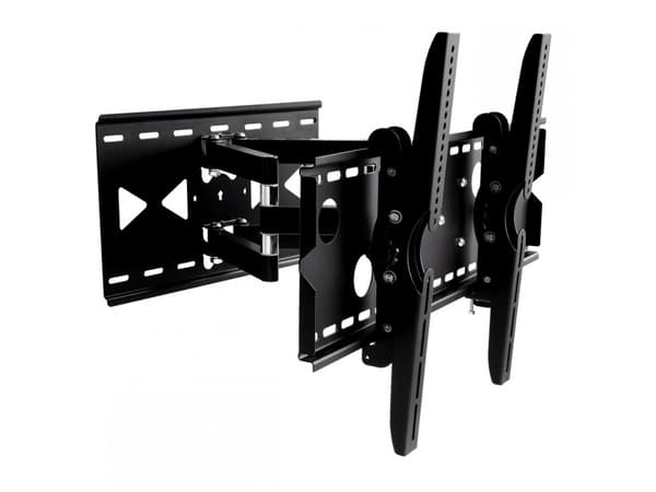 ART AR-24 - Monteringssett (leddelt veggmontering) - for flatpanel - metall - svart pulverjakke - skjermstørrelse: 32"-60" - veggmonterbar