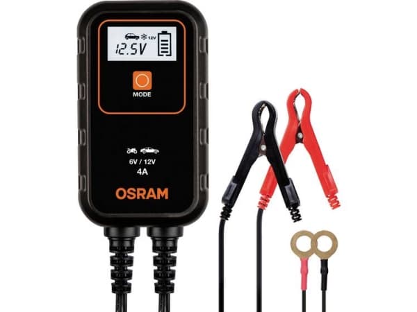 Osram BatteryCharge 904 Akkulaturi - 6V / 12V