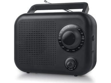 NewOne R210, Bærbar, Analog, FM, MW, Sort, Rotasjon, C