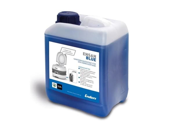 Saksa Kemiallinen desinfiointiaine nestemäinen pohjasäiliön päätteille Ensan Blue 5l