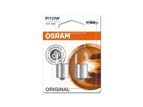 Osram Original - Metal Base R10W - 10W - 12V - Blister - 2 stk.