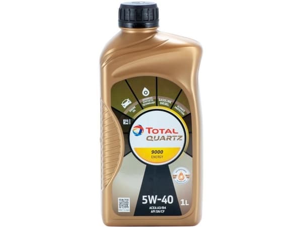 TOTAL QUARTZ 9000 ENERGY 5W40 MOOTTORIN VOITELUAINE